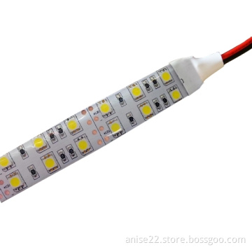 Double Row DC 24V Flexible LED Strip Lights, 5050, 120LEDs/meter, 600LEDs for 5m
